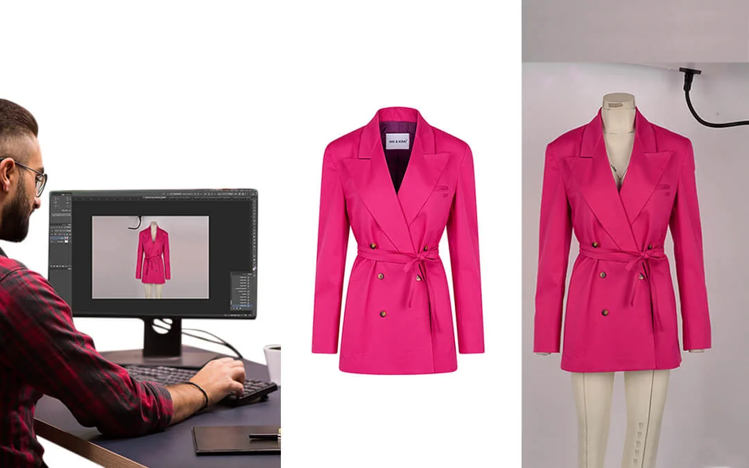 Ghost Mannequin Photo Editing